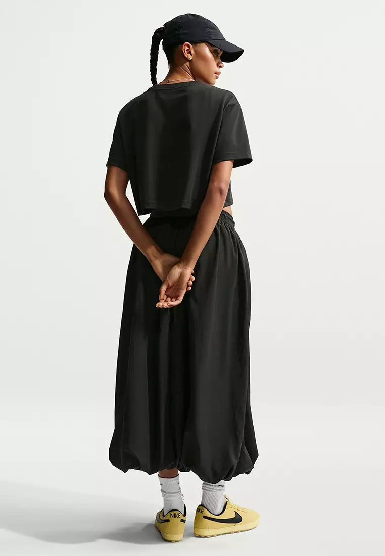 Sportswear Loose Short-Sleeve Cropped T-Shirt