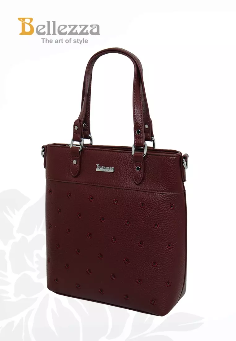 Bellezza Handbag CZ243 Red Wine