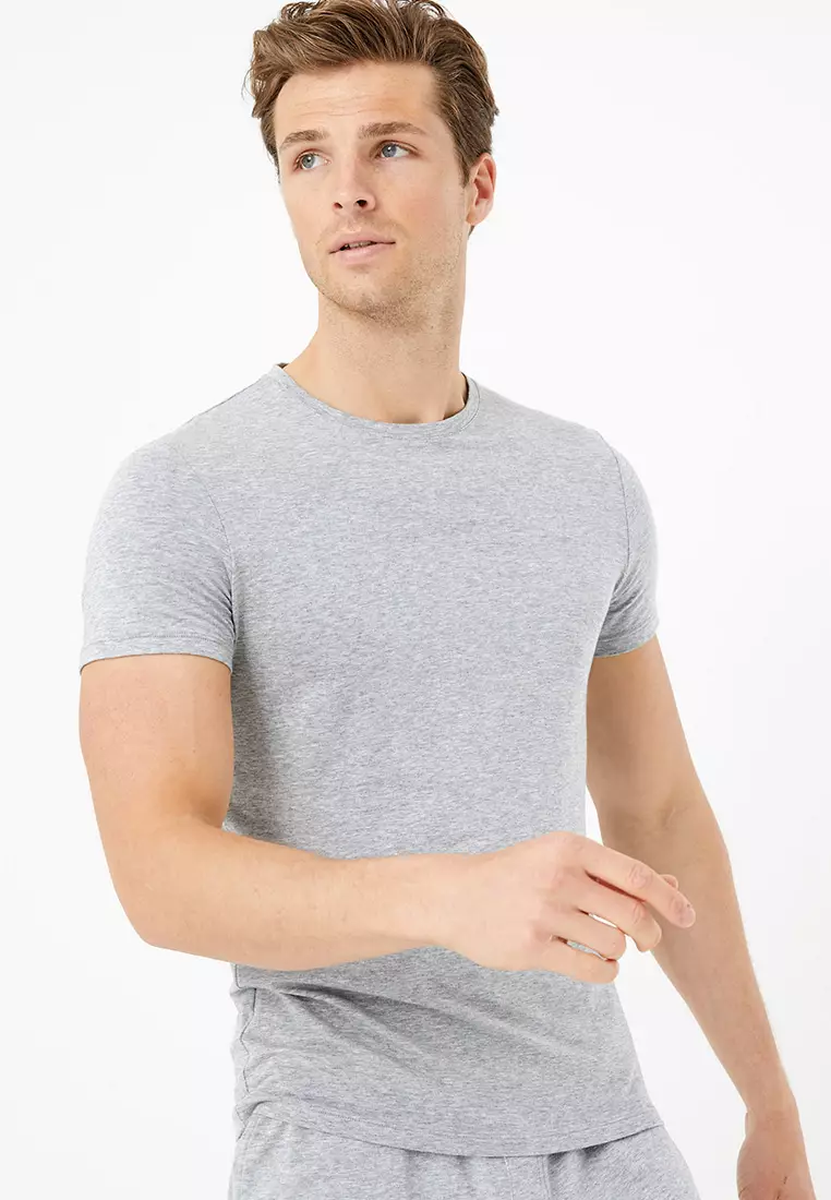 Jual Marks & Spencer Premium Cotton TShirt Vest Original 2024 ZALORA