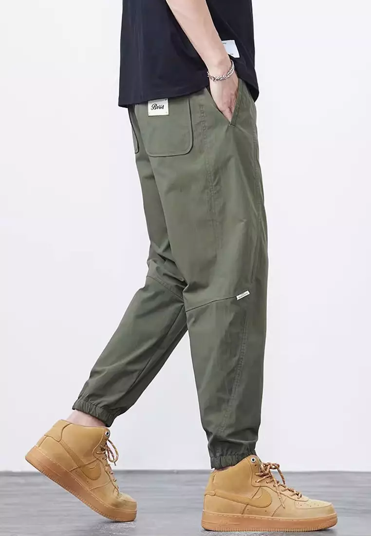 Drawstring Casual Jogger Pants