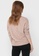 JACQUELINE DE YONG pink Elanora Long Sleeve V-Neck Sweater 79A12AAF7DF90CGS_2
