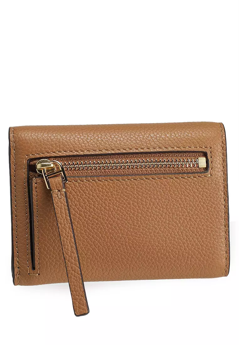 Buy Tory Burch Robinson Pebbled Small Wallet (nt) 2025 Online ZALORA