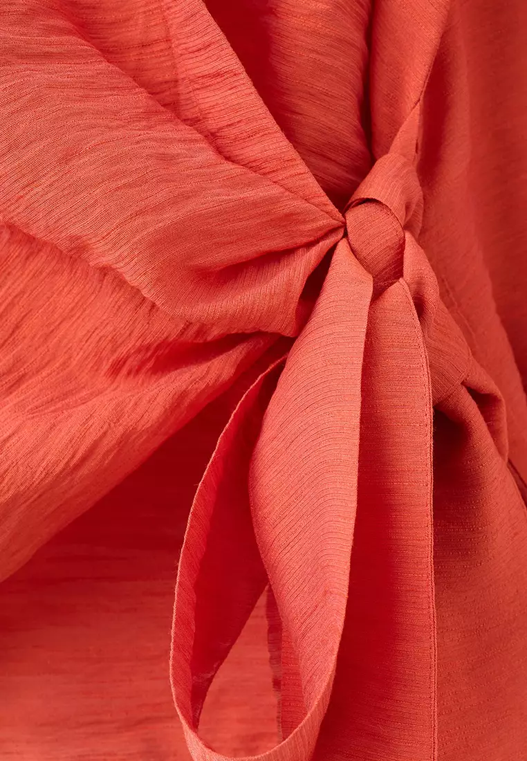 Blouse with Tie Detail