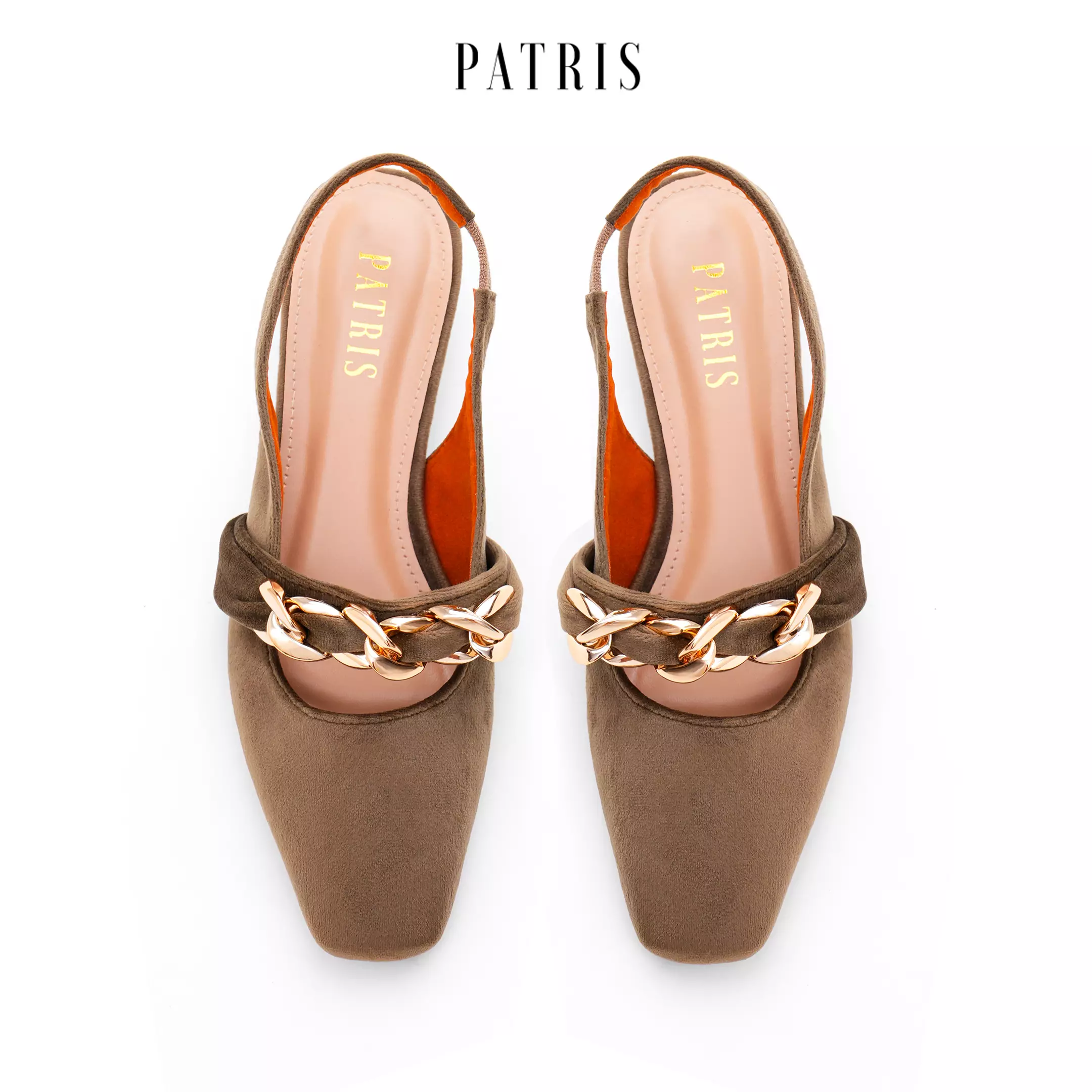 PATRIS Catalina Mules Wanita Heels / Hak 3 Cm