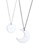 Elli Jewelry silver Necklace Partner Half Moon Sun Plated Pair 6FB99AC2BF6438GS_3