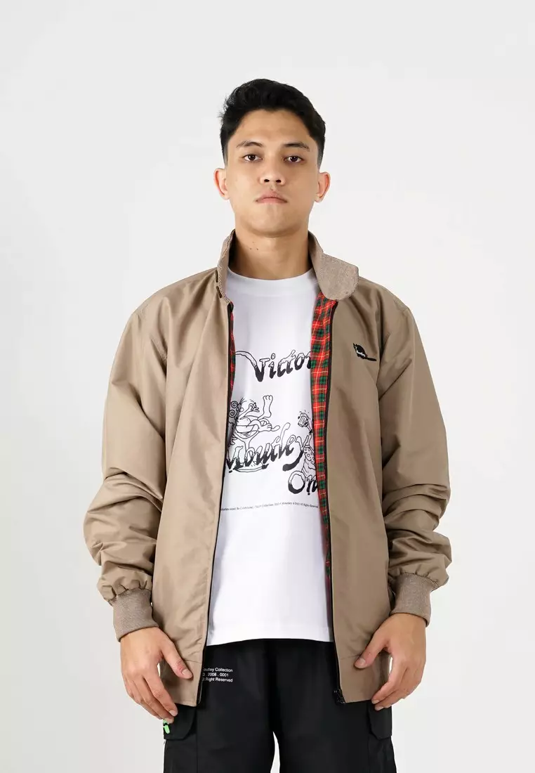 Moutley Men's Harrington Jacket Regular Fit Polyester Jimmy C151224