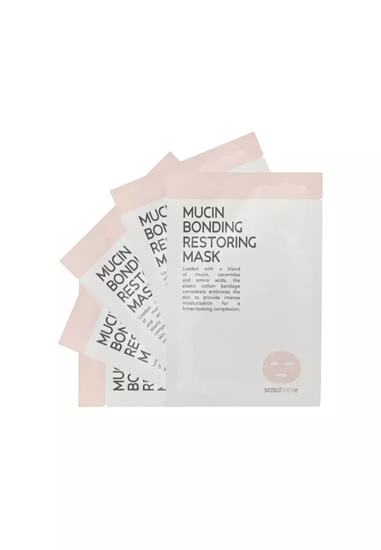 SASATINNIE Mucin Bonding Restoring Mask (5pcs) 5piece