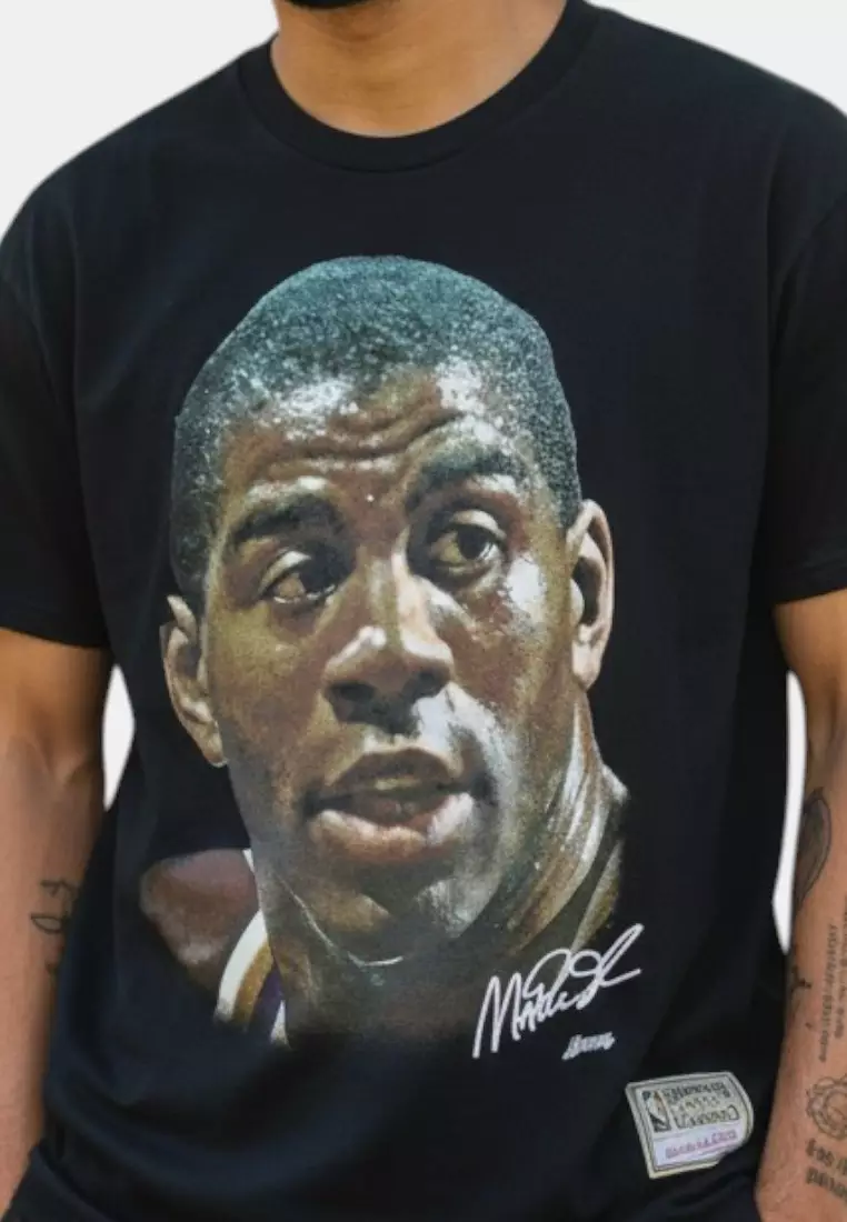 Big Face Tee Magic Johnson Los Angeles Lakers