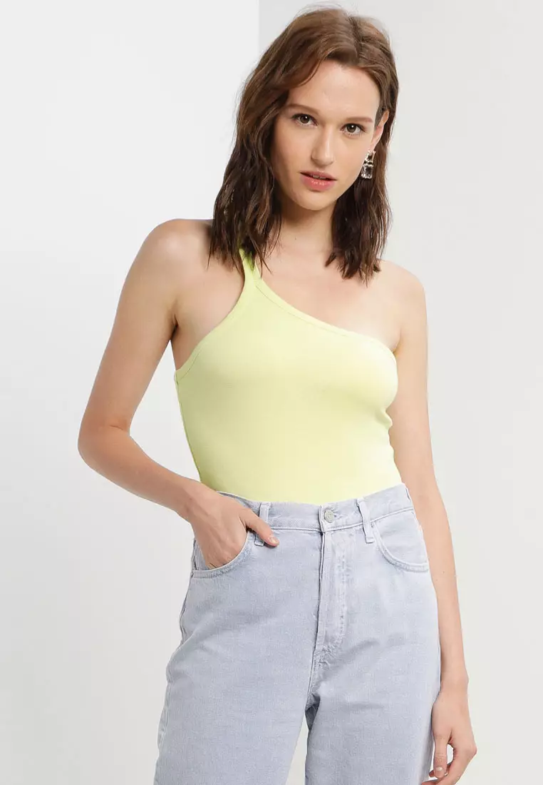 One shoulder bodysuit topshop cheap
