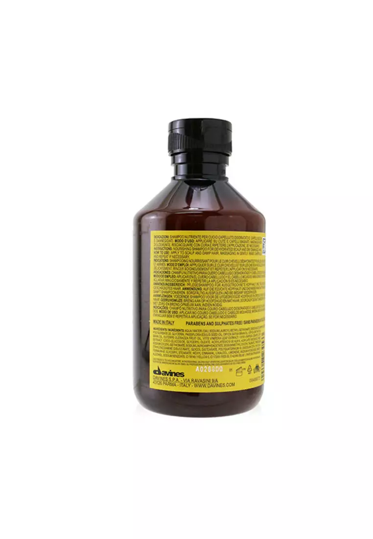 DAVINES - Natural Tech Nourishing Shampoo (For Dehydrated Scalp and Dry, Brittle Hair) 250ml/8.45oz