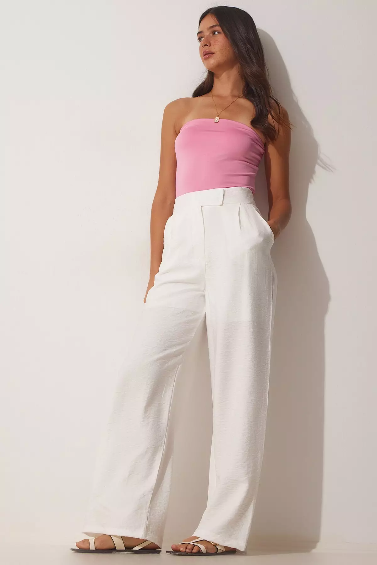Flowy Linen Trousers