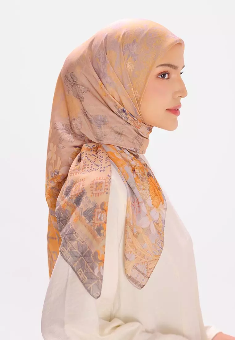 Ria Miranda Hazelnut Haifa Scarf