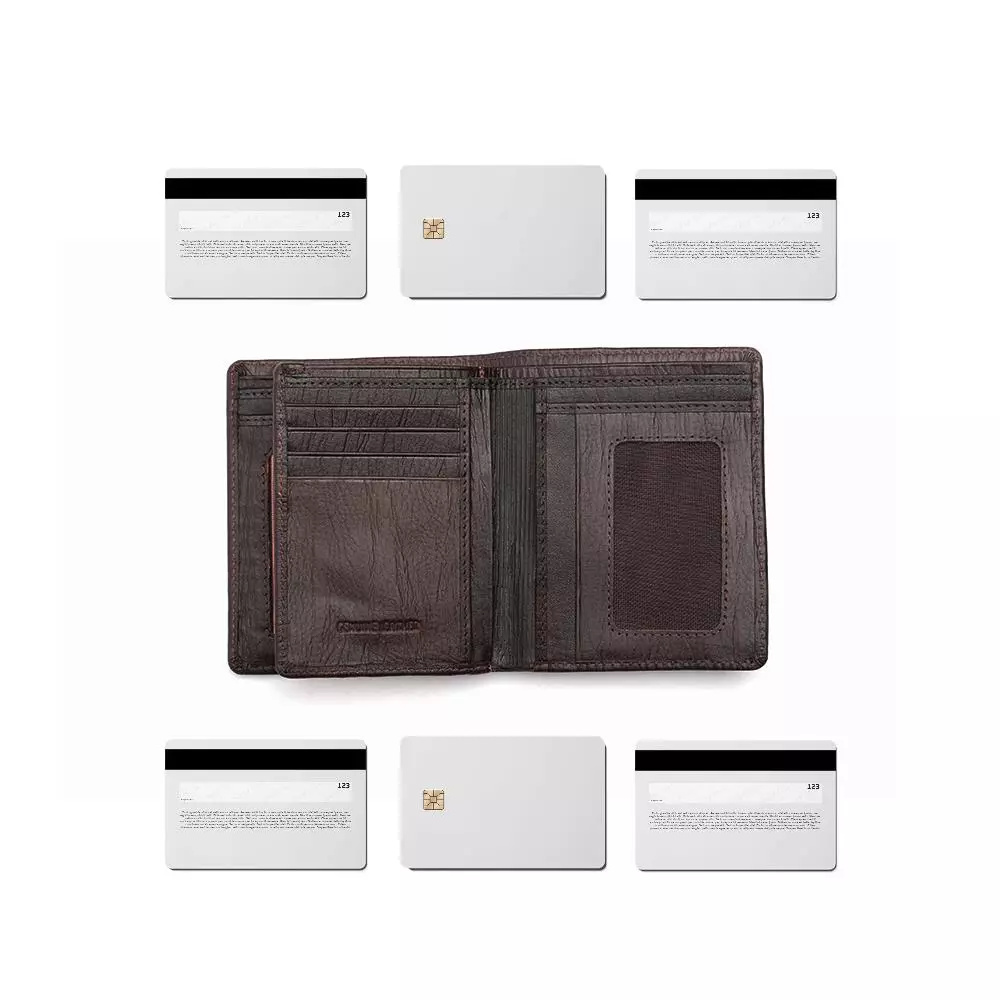 Eiger D.Leather Vert Stormy 2L Wallet