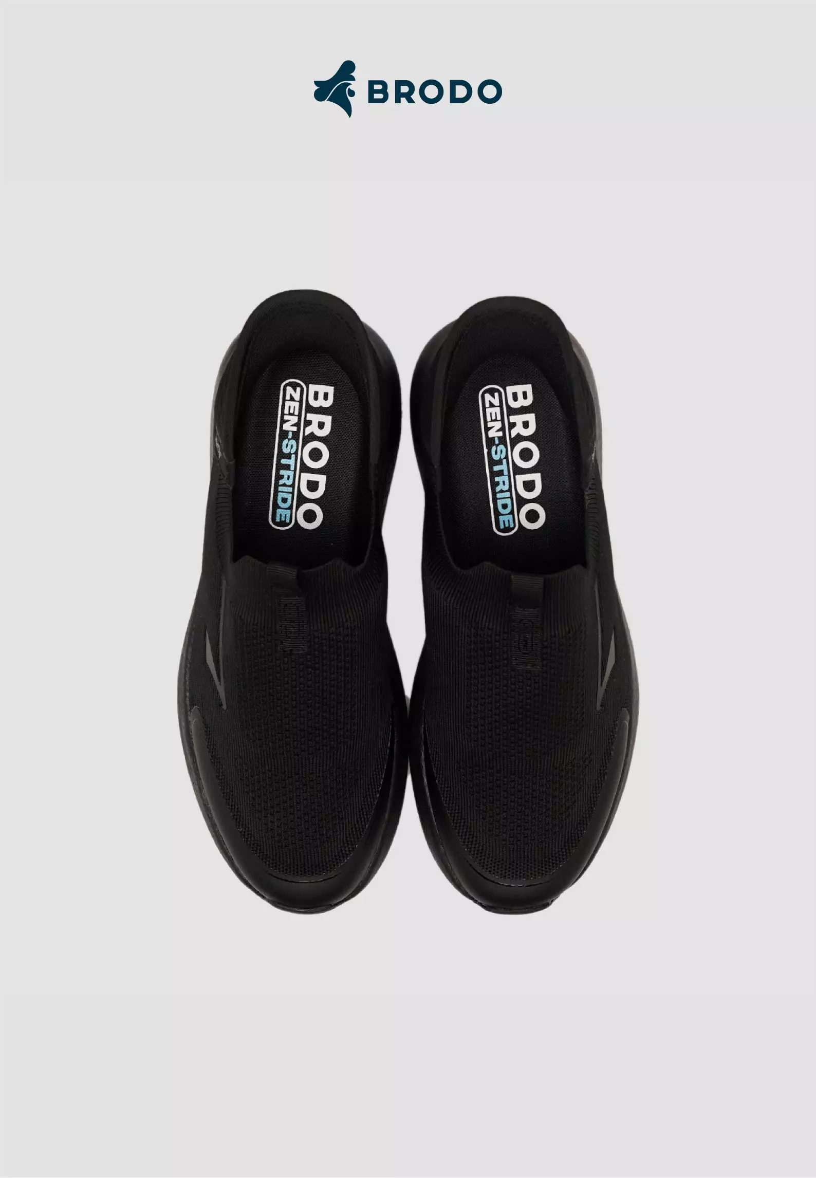 BRODO - Arte Slip-On Full Black