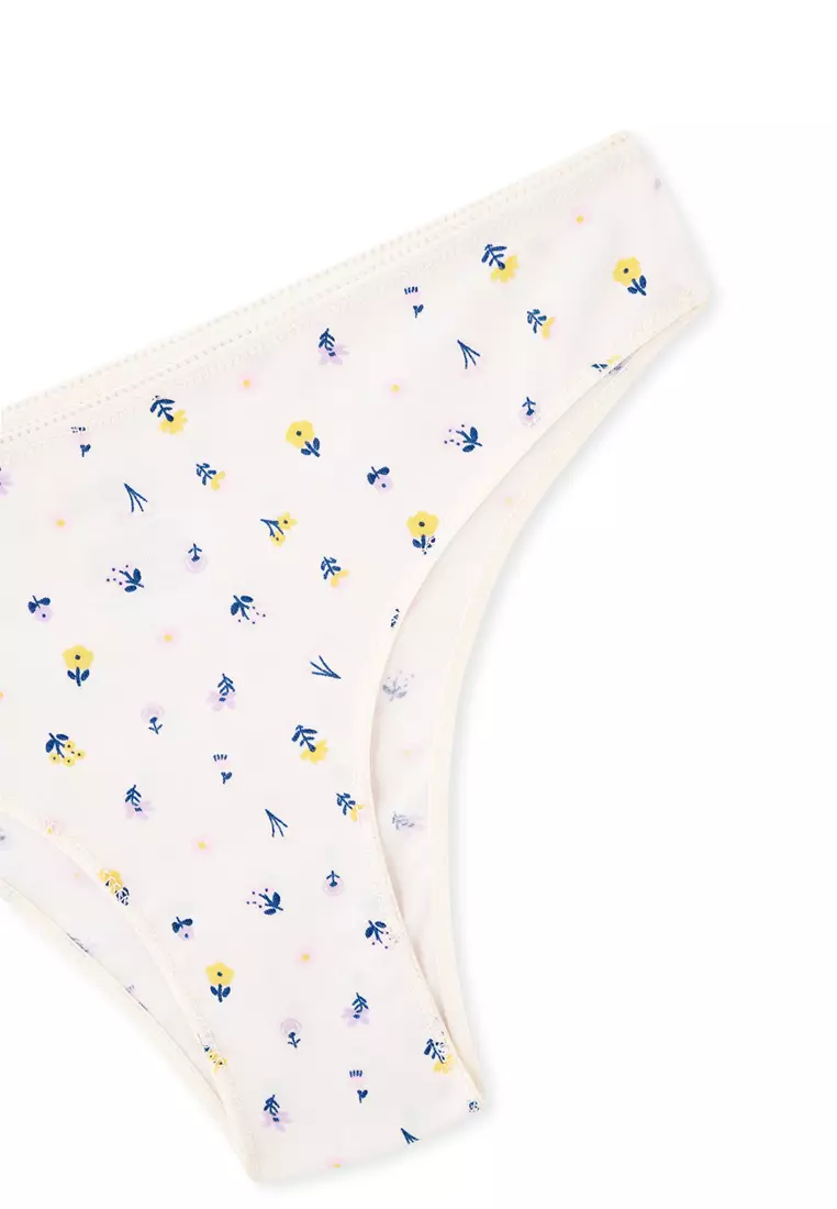 3-Pack Multicolor Maternity Brazilian, Floral Print, Underwear for Women