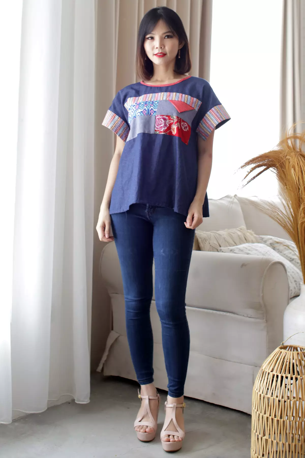 Cempaka Denim Mochi Batik