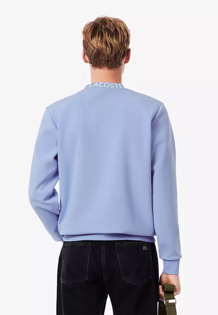 Jacquard Branded Jersey Sweatshirt