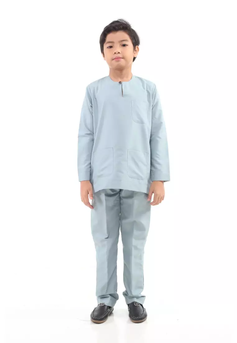 Baju Melayu Moden Teluk Belanga For Kids