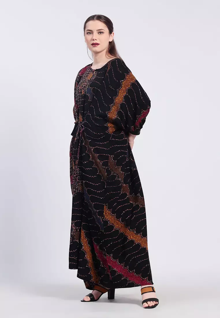 Batik Rizqina - Kaftan Seno Black Spider 5