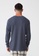 Cotton On blue Textured Long Sleeves T-Shirt F1C98AABC0D9ACGS_2