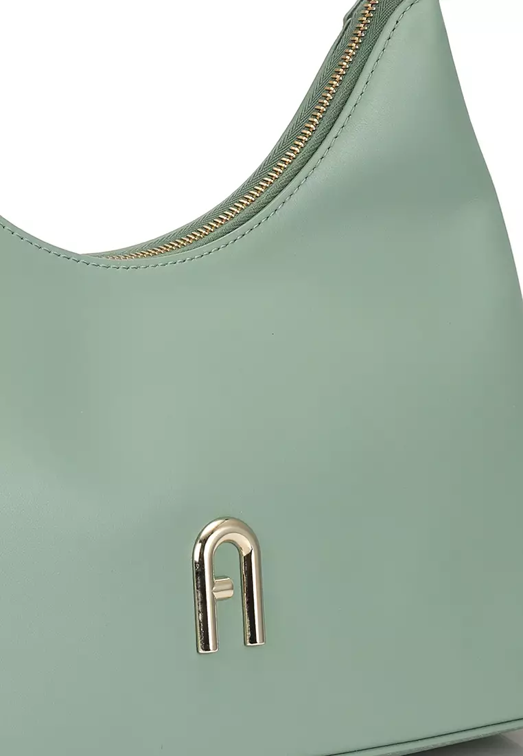 Furla Diamante Shoulder Bag Mini Mineral Green Gre