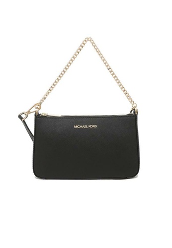 Michael kors jet black purse Clearance