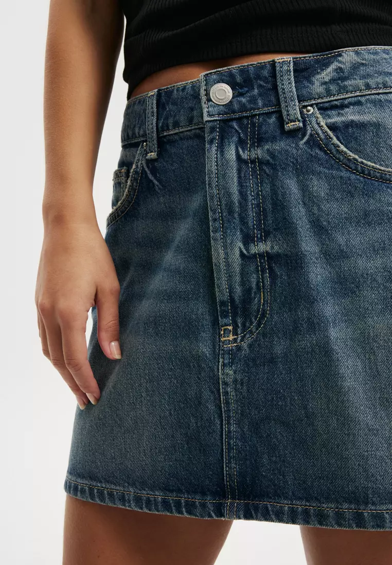 Original Denim Mini Skirt