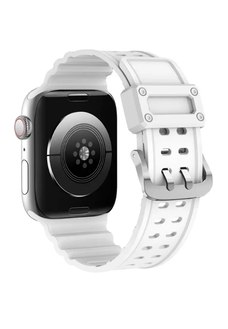 White apple watch sales band series 4