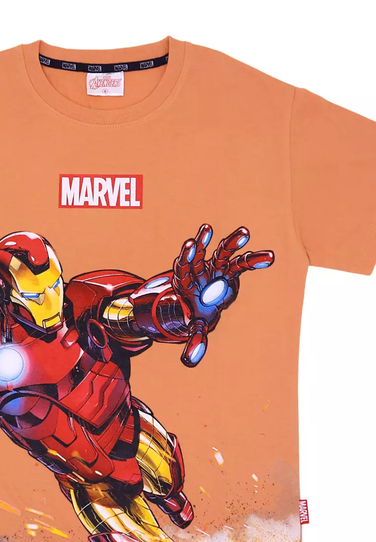Boys Licensed Oversize Graphic T-Shirt "Blast Iron Man"