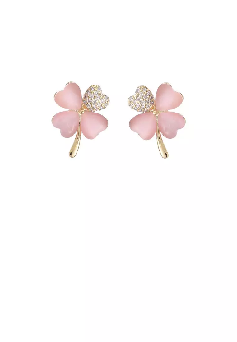 Cartier hot sale orchid earrings