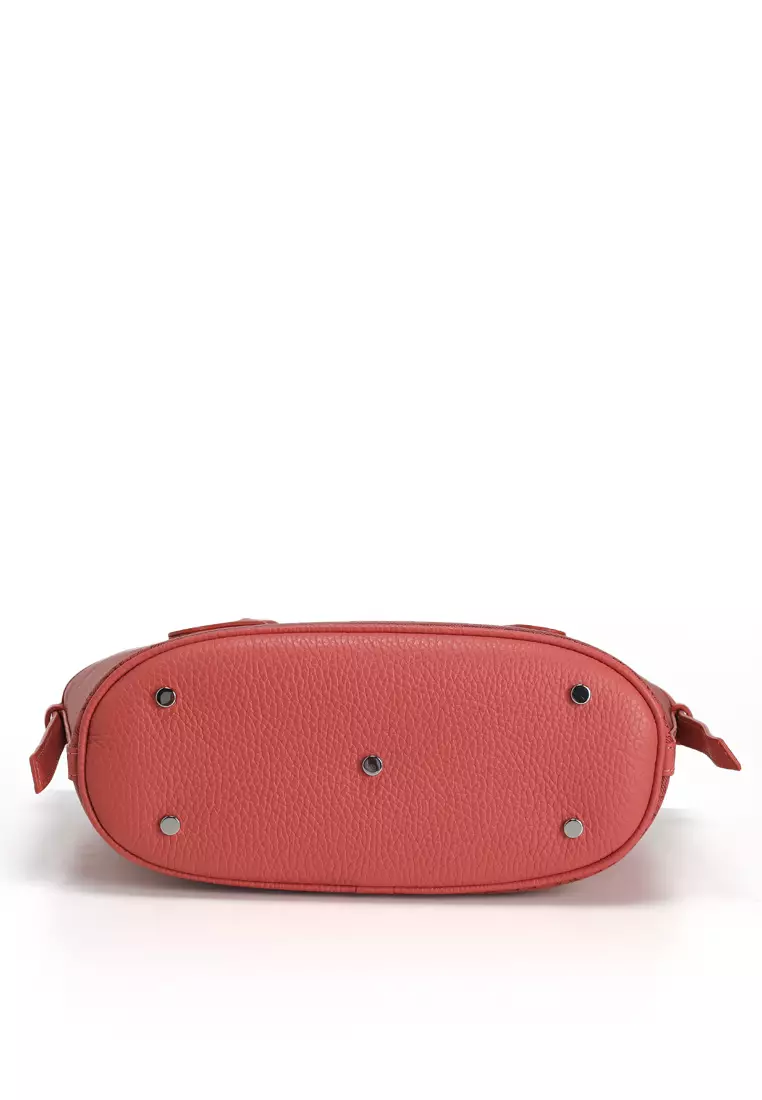 Never Without Bag 品牌印花塗層小型側孭袋