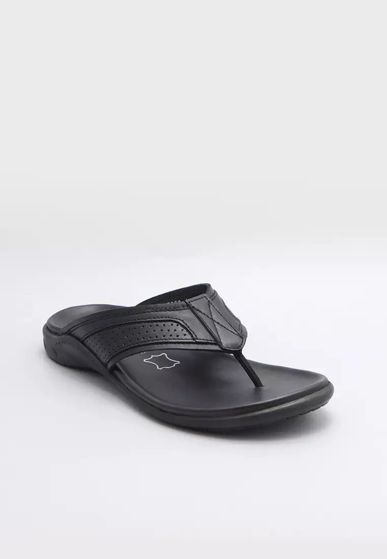 Buccheri Sandal Pria Amarey Black