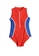 YG Fitness red and blue Sexy Contrast Color One-Piece Swimsuit 41327USC7539DDGS_4