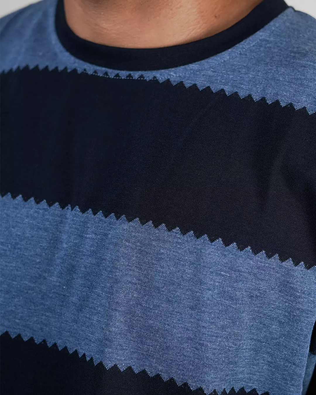 MATSUDA Kaos Oversize 20s Stripe T shirt Katun Ogori