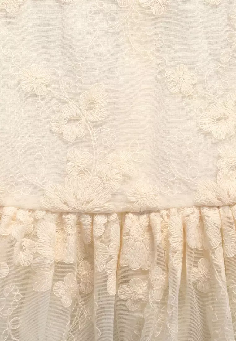 Clarence Lace Detail Dress