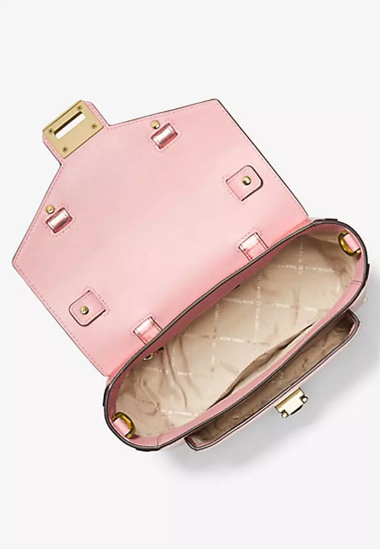 Jual Michael Kors Michael Kors Manhattan Medium Patent Satchel