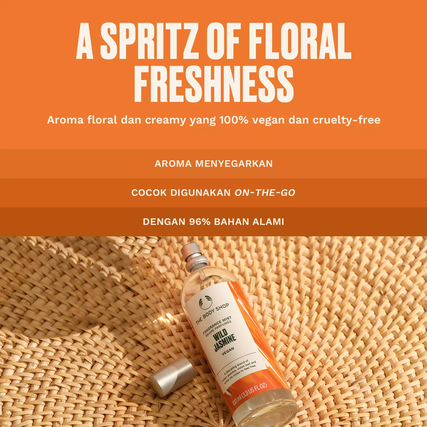 Wild Jasmine Body Mist 100ml