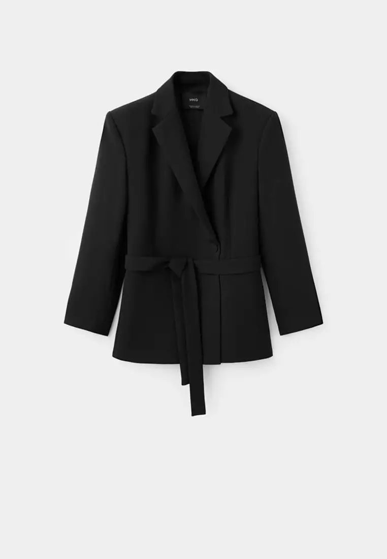 Belted Suit Blazer