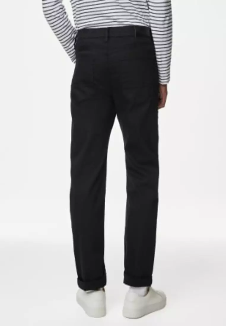 Buy MARKS SPENCER M&S Collection Slim Fit Super Stretch Flex