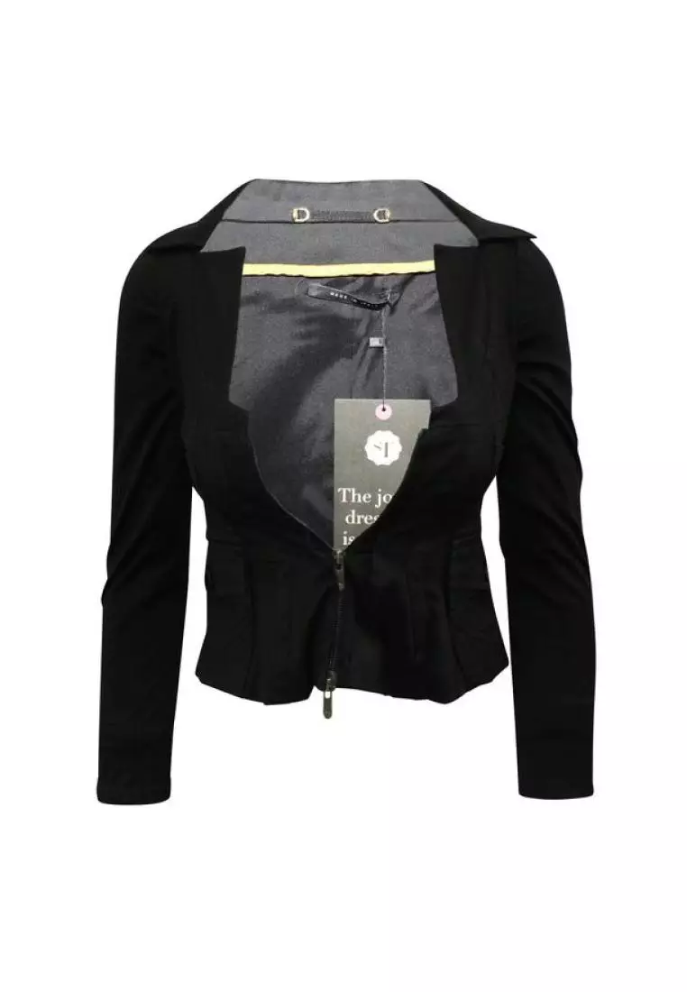 All black cheap gucci jacket