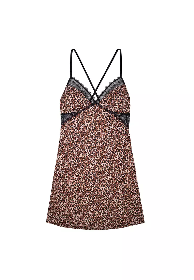 ZENA Printed Slip Night Dress