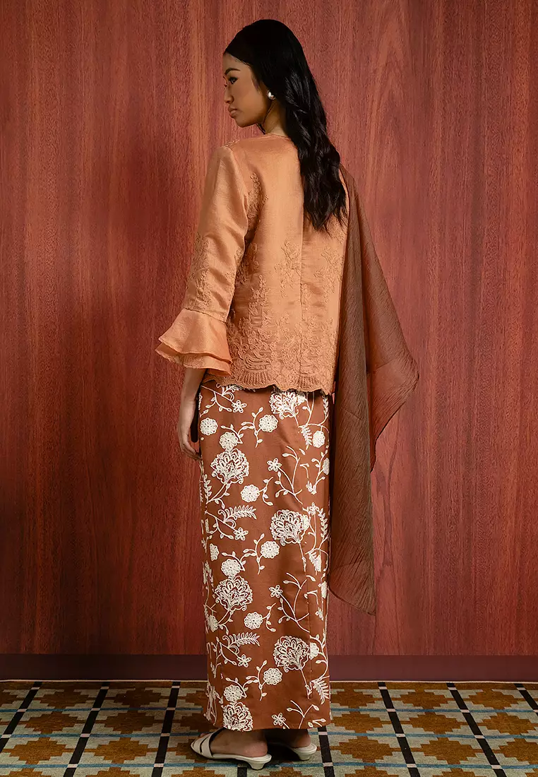 CHLOE KURUNG KEDAH SET WITH SHAWL