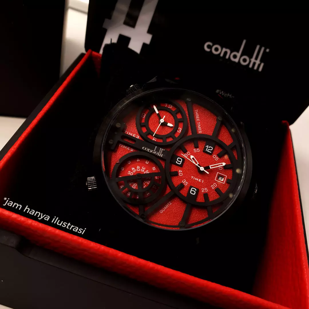 Jam Tangan Pria Condotti Smussatura CN9129-SRG04-L26