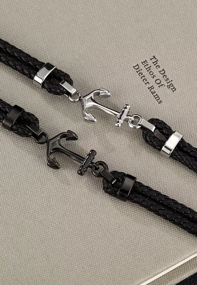 Men's Anchor Bracelet