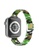 Kings Collection green Camo Green Stainless Steel Apple Watch Band 42MM / 44MM (for small wrist) (KCWATCH1128) ABA22AC26CEB3EGS_2
