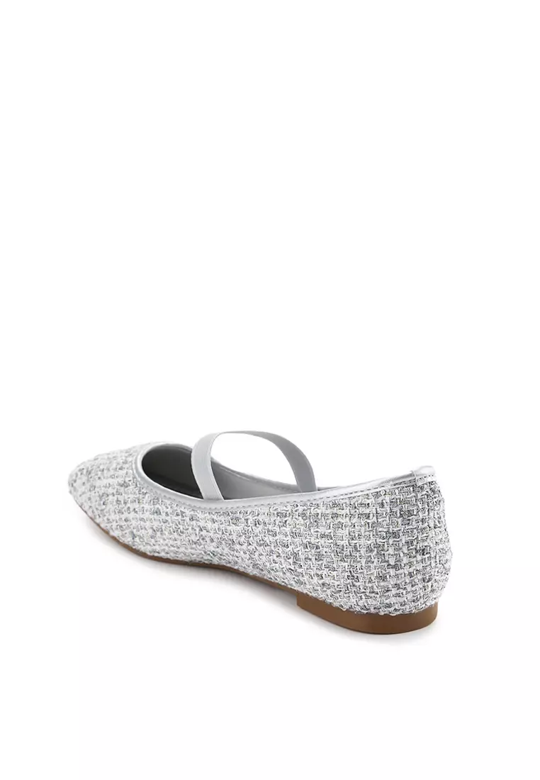 Sasha J2475-10 Flat Shoes Grey