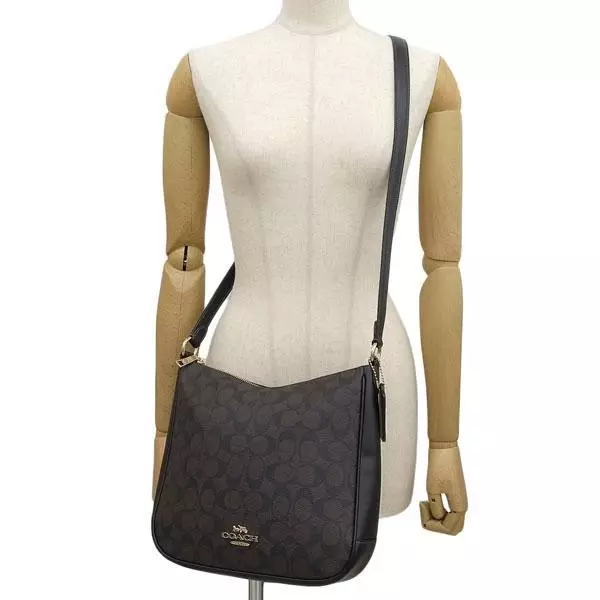 CU959 Coach Ellie File Sign Brown Black 