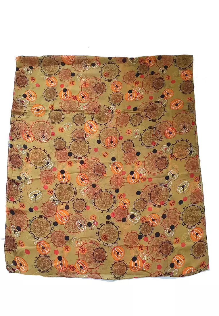 Printed Roman Clock Brown