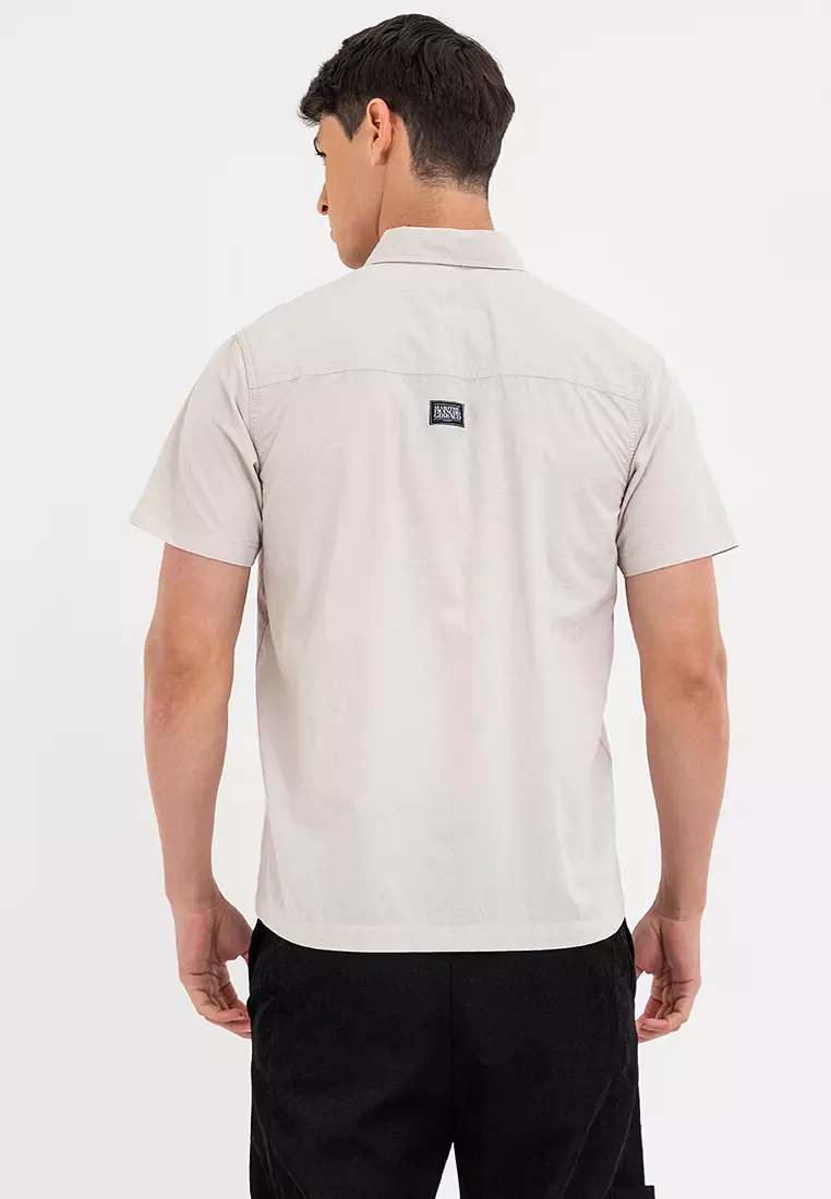 Men's Polo #2 Button Down Beige