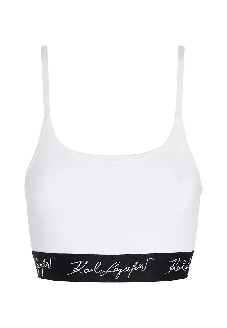 Buy Karl Lagerfeld SIGNATURE BRALETTE Online | ZALORA Malaysia